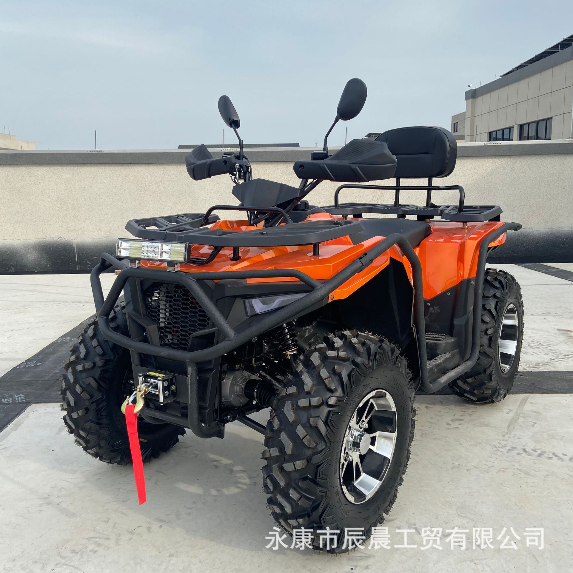 Новый полноприводный пляжный автомобиль 350CC, полноприводной четырехколесный внедорожник, двухместный ATV Mountain