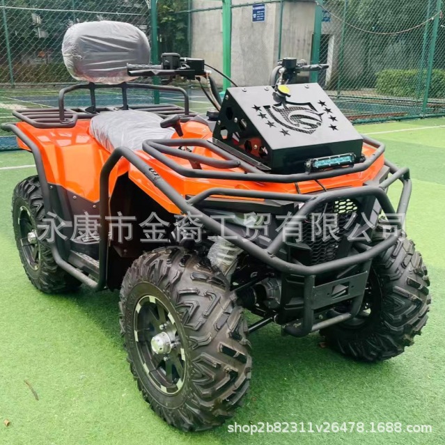 Трансграничный полноприводный пляжный автомобиль 350 CC с приводом с низкой скоростью ATV Полный ландшафт Четырехколесный джунгли