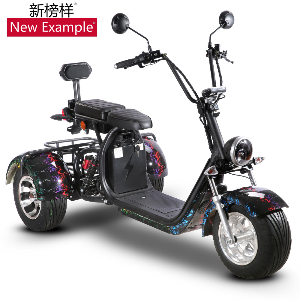 Трехколесный электромобиль Harley