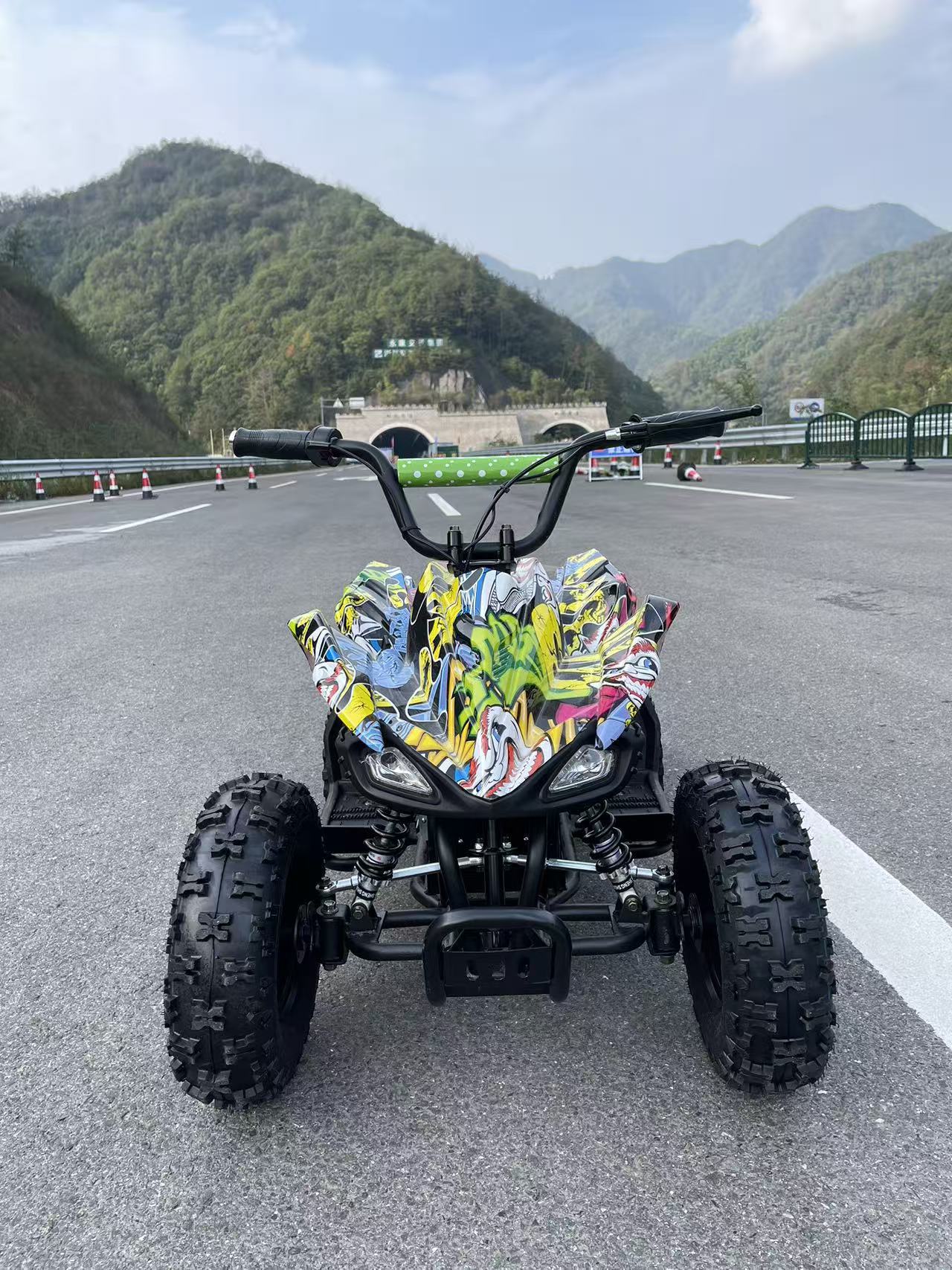 Кроссовер полноприводной 200CC Land Rover Beach 350cc Четырехприводной ATV Бык сейсмический - Маленький электрический бык для детей