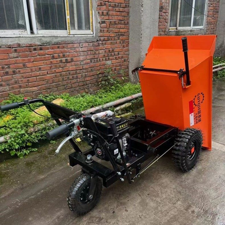 Чунцин вторичная конструкция бензовоз дизельный самосвал - Бензиновый вторичный опрокидыватель (ручной запуск)