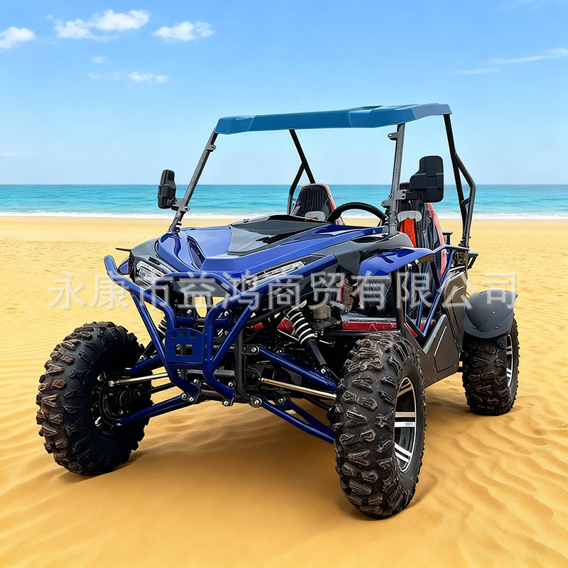 Мотоцикл ATV350CC Полноприводной полноприводной внедорожник, топливный пляжный автомобиль, большой горный велосипед для взрослых