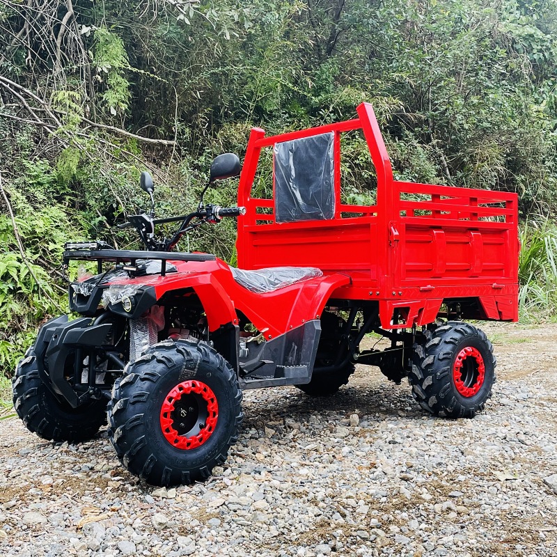 Мотоцикл ATV Land Rover, буксир, буксир, полноприводной пляжный автомобиль