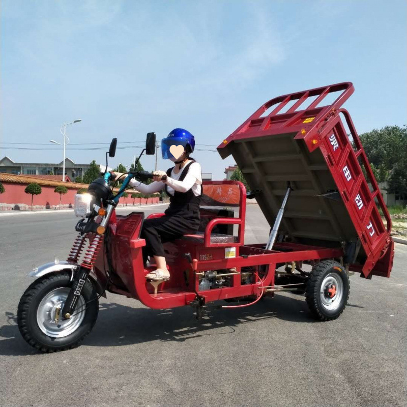 Трехколесный мотоцикл может быть на номере Zongshen Longxin бустер небольшой самосвал - 150 Воздушное охлаждение 1,1 / 1,6 м самосвал