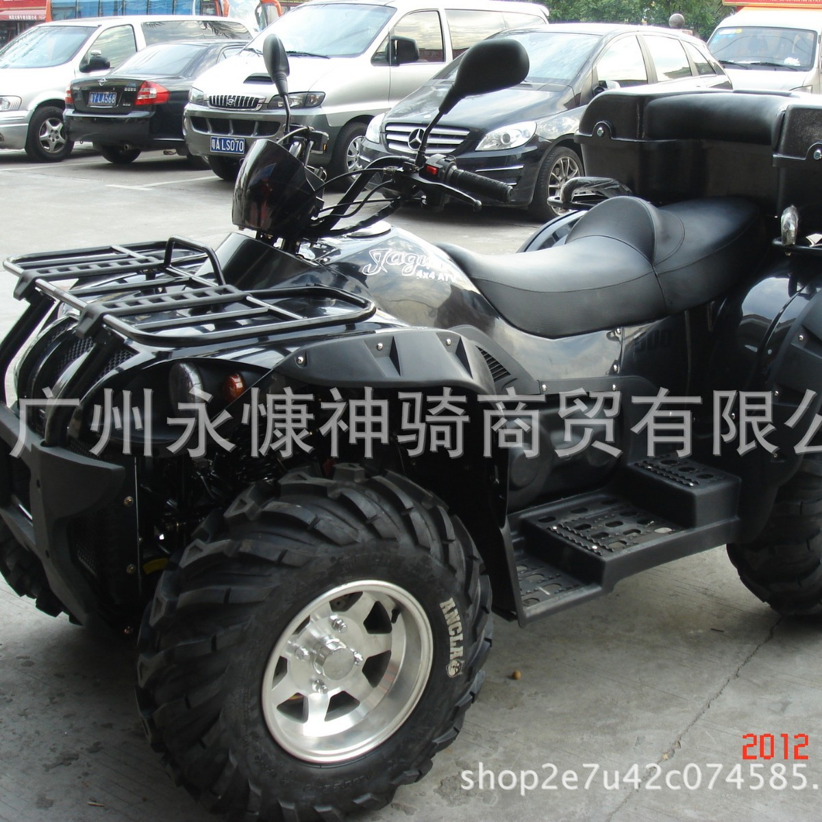 ATV500cc Пляжный автомобиль с водяным охлаждением 4X4 Полноприводные горные мотоциклы