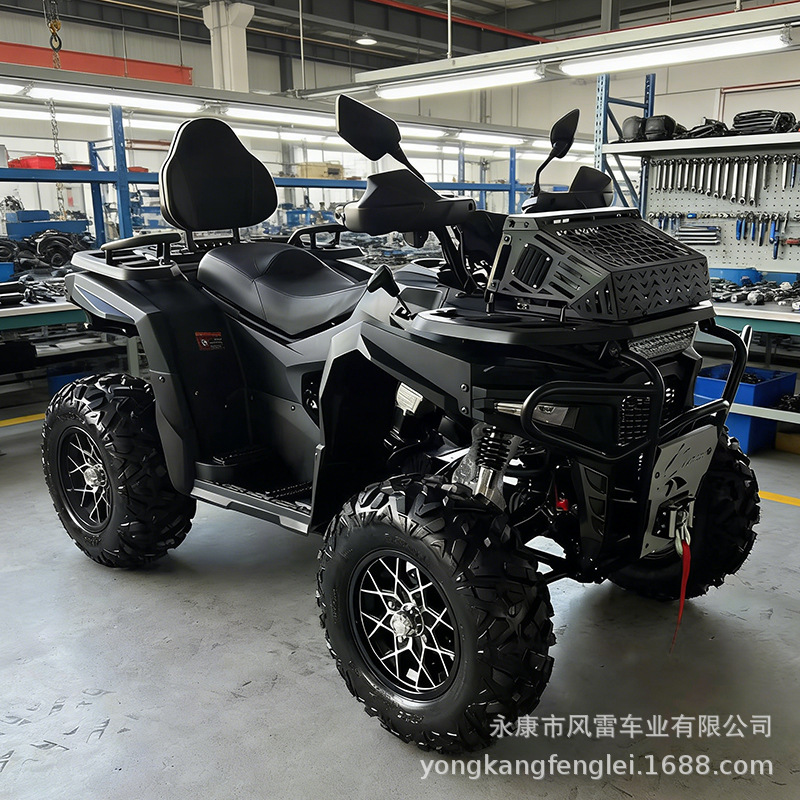 Трансграничный четырехприводной пляжный автомобиль 400CC с водяным охлаждением Четырехколесный внедорожник Полноприводной ATV Горный внедорожник