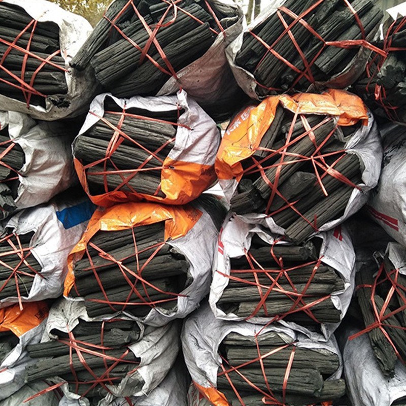 Цинганский уголь Подлинные гуйчжоуские бревна обжигать без кожи зеленый уголь барбекю на открытом воздухе торговец древесным углем двойного назначения - Сто фунтов 435