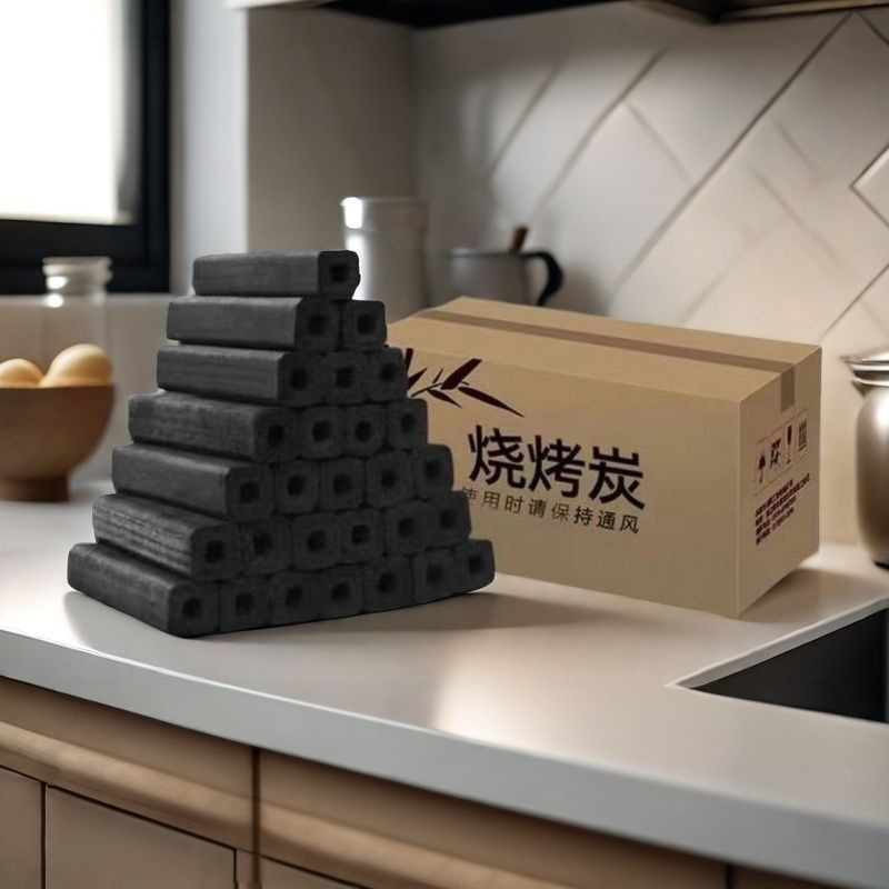 Барбекю, быстрое сжигание углерода, малое количество дыма, безвкусное сжигание, не может позволить себе фейерверк, барбекю на открытом воздухе, печь для приготовления чая, фруктовое дерево, углеродный механизм, уголь - Пять фунтов.