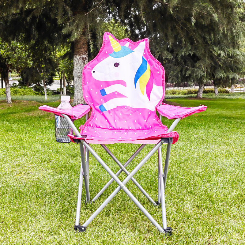 Детские мультики Складные кресла Пляжные кресла на открытом воздухе Живописные кресла Живописные кресла Картины Лагерные кресла Детские кресла - Единорог