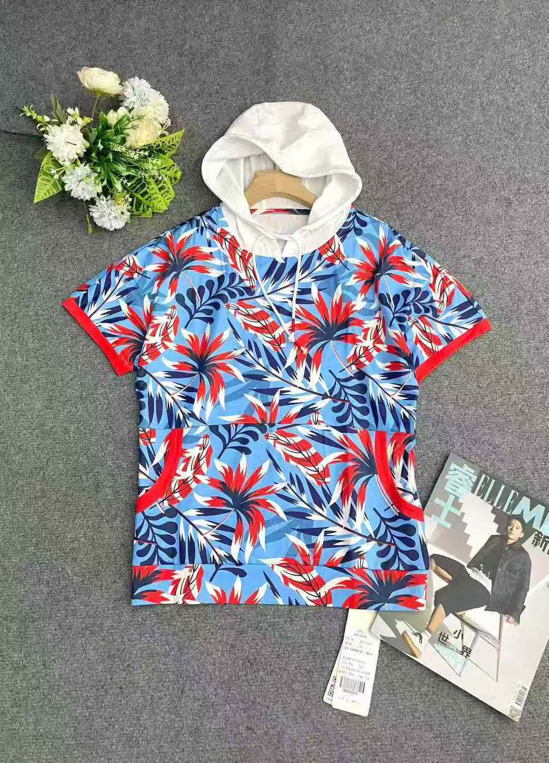 51 высококачественный пиджак с шнуровым принтом с капюшоном, рисунок, ткань удобная и воздухопроницаемая, качество очень хорошее. S - 1 3XL, отдельная упаковка с подвеской, полная очистка 4.9