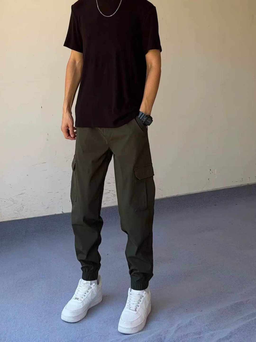 Косой хлопок свободный комбинезон спортивные брюки брюки брюки брюки брюки для отдыха 200 шт., отдельная упаковка с подвеской, размер M - 4XL, товар чистый и аккуратный, полная цена благосостояния 9,9 юаней