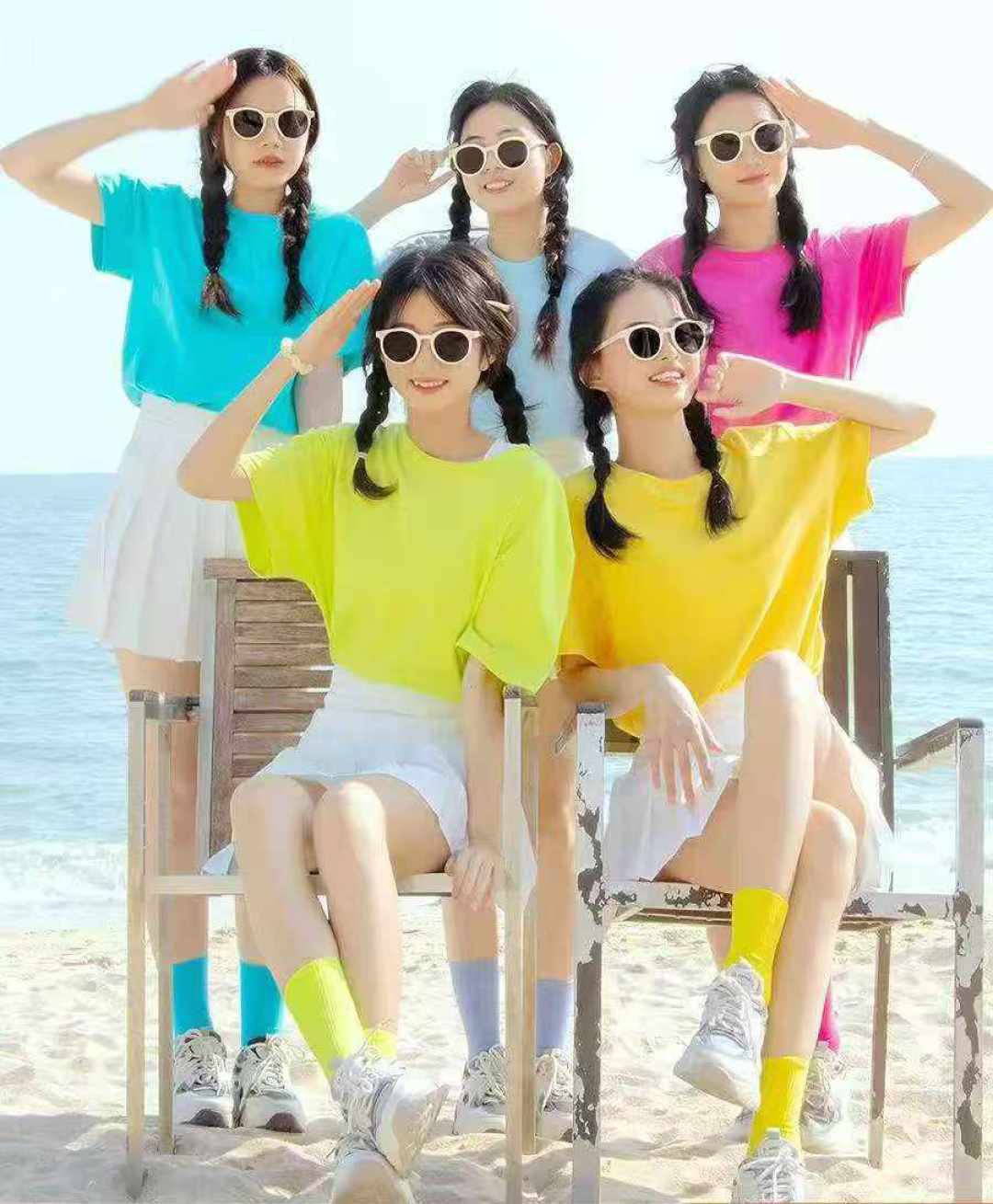 Все товары 5.8 ➕ 1 Женская одежда Чистый хлопок Чистые футболки Количество коротких рукавов 895 Размер M - 3XL Целые семь цветов Независимые упаковочные товары Чистые и аккуратные