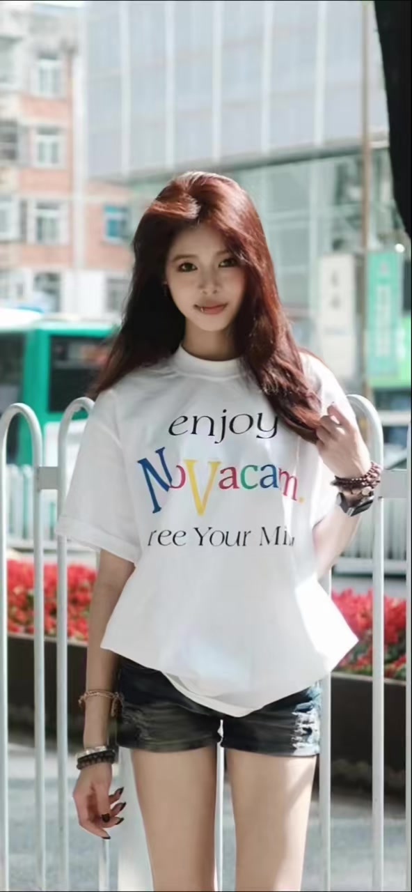 [Луна]: 9.8 Чистая 1165 [Луна]: Volvo Man Women свободная большая версия хлопчатобумажной футболки [Луна]: задний воротник оболочки отдельная упаковочная серия [Луна]: не только видео распределение случайное качество️