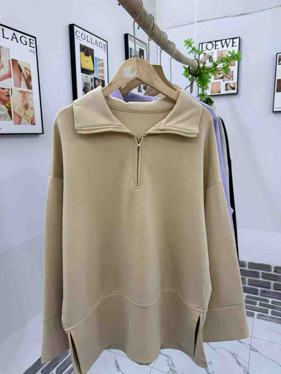 6.8 Товар ➕ 1 Трансграничная внешняя торговля Новый модный женский халат с длинными рукавами, рекреационный халат с длинными рукавами, количество 350 штук, кодовое число S - XL, независимая упаковка, товары чистые и красивые,