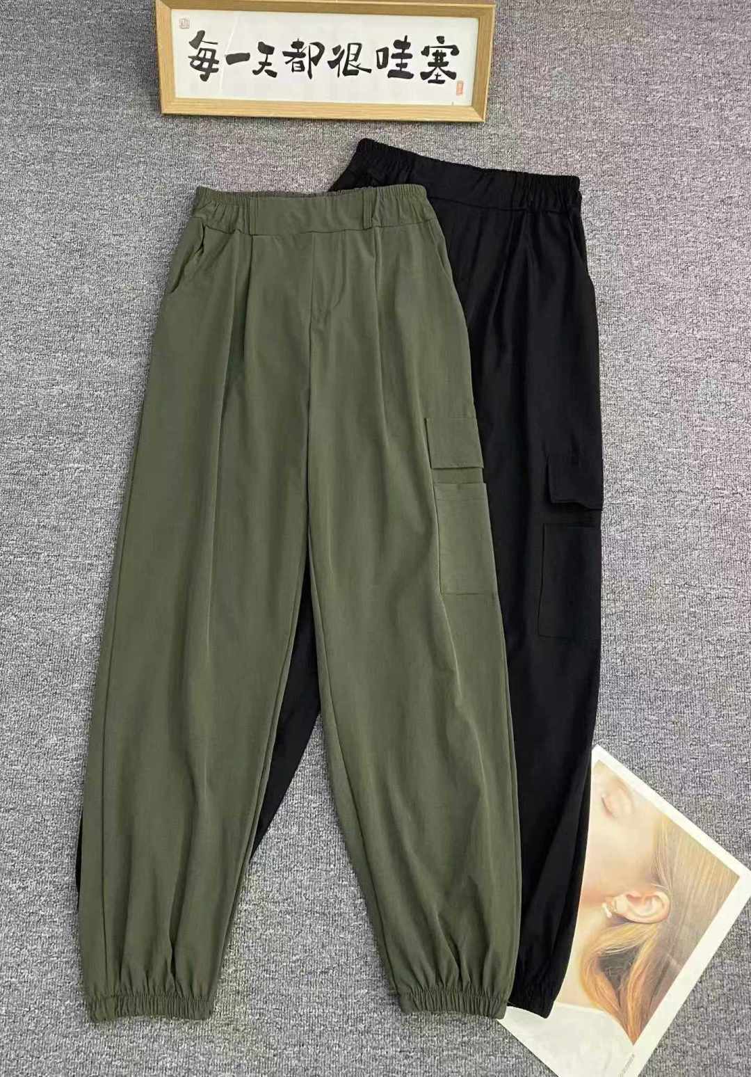 Мужские и женские комбинезоны для отдыха 347 шт. 8.9, ткань мягкая, тонкая и удобная, задняя талия тугая, с карманами, кодовое число L - XL, 3XL - 6XL, 0 ярдов, отдельная упаковка - L