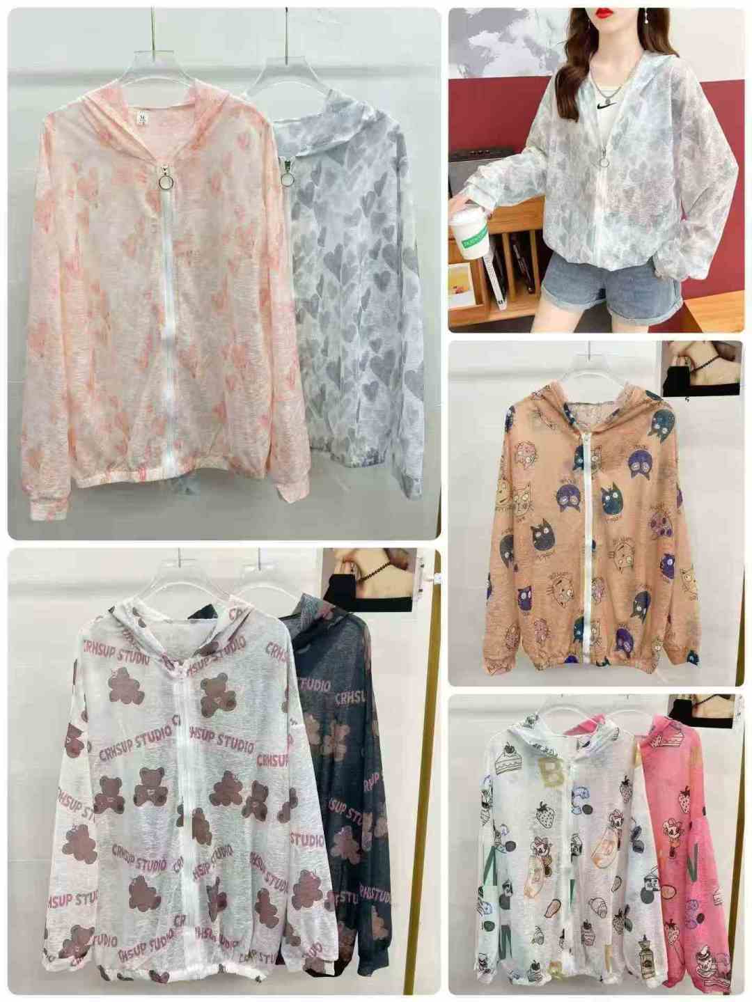 Наносиловый солнцезащитный халат 4998 шт. 7.5, молния - молния с колпаком, ткань удобная и воздухопроницаемая, изображение всего, поменьше, кодовое число M - 2XL, отдельная упаковка