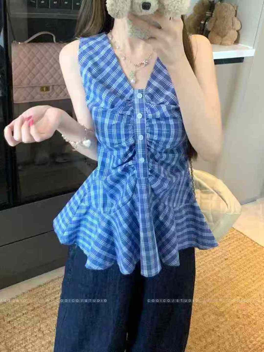 [Луна]: 8.5 Чистая 230 [Луна]: 25 Новый высококачественный корейский ретро - голубая горячая девушка на платье [Луна]: 1 - 4 ярда Независимая упаковка [Луна]: качество молнии на боковой стороне ️