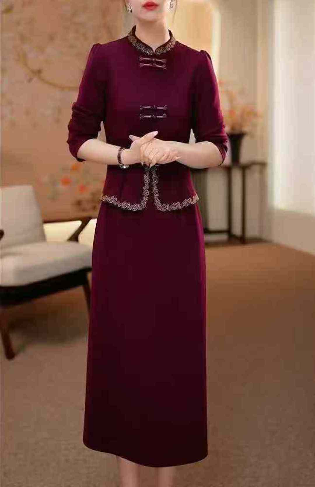 [Луна]: Расчистка 6.8 Расчистка 120 шт. (без разделения товаров) [Луна]: Весенний и осенний китайский стиль стиль стиль стиль стиль стиль стиль обед платье [Луна]: 4.6 ярдов Независимая упаковка [Луна]: Розовый красный снимок для квази - качества ️