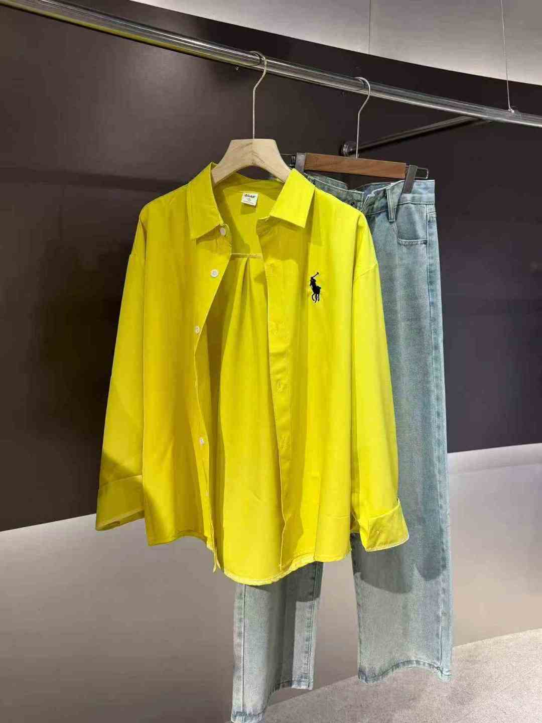 Ленивый ветер радуга ударяет по цветной полосатой рубашке 85 шт. 9.5, ударное сращивание, вышивка с буквенным рисунком, дугообразный дизайн под маятником, чувство провисания, число ярдов 1 - 3 (S - L), отдельная упаковка - S