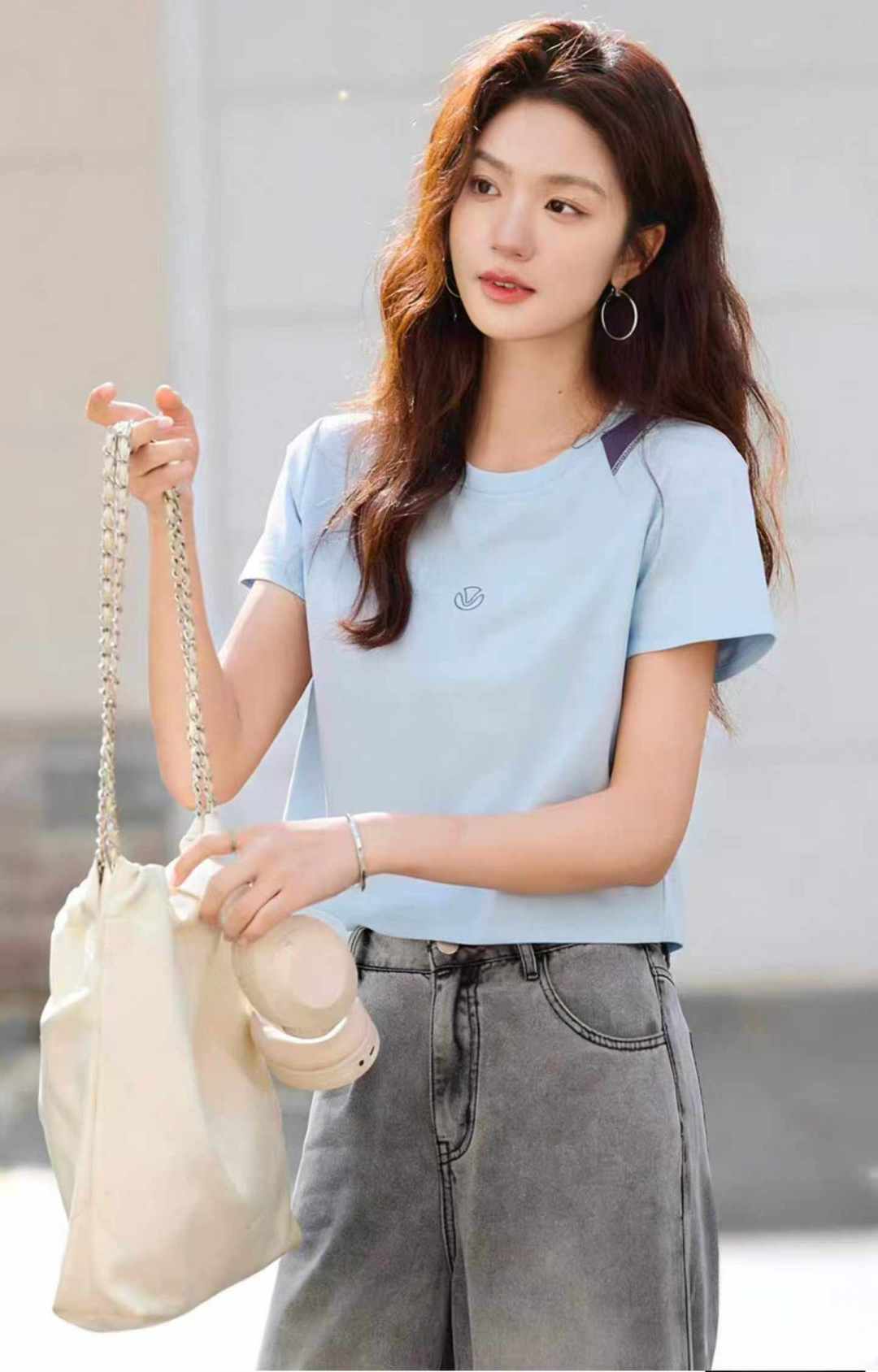 210 Весенняя одежда Новая женская одежда с короткими рукавами Независимая упаковка S - 1 XL 6.8