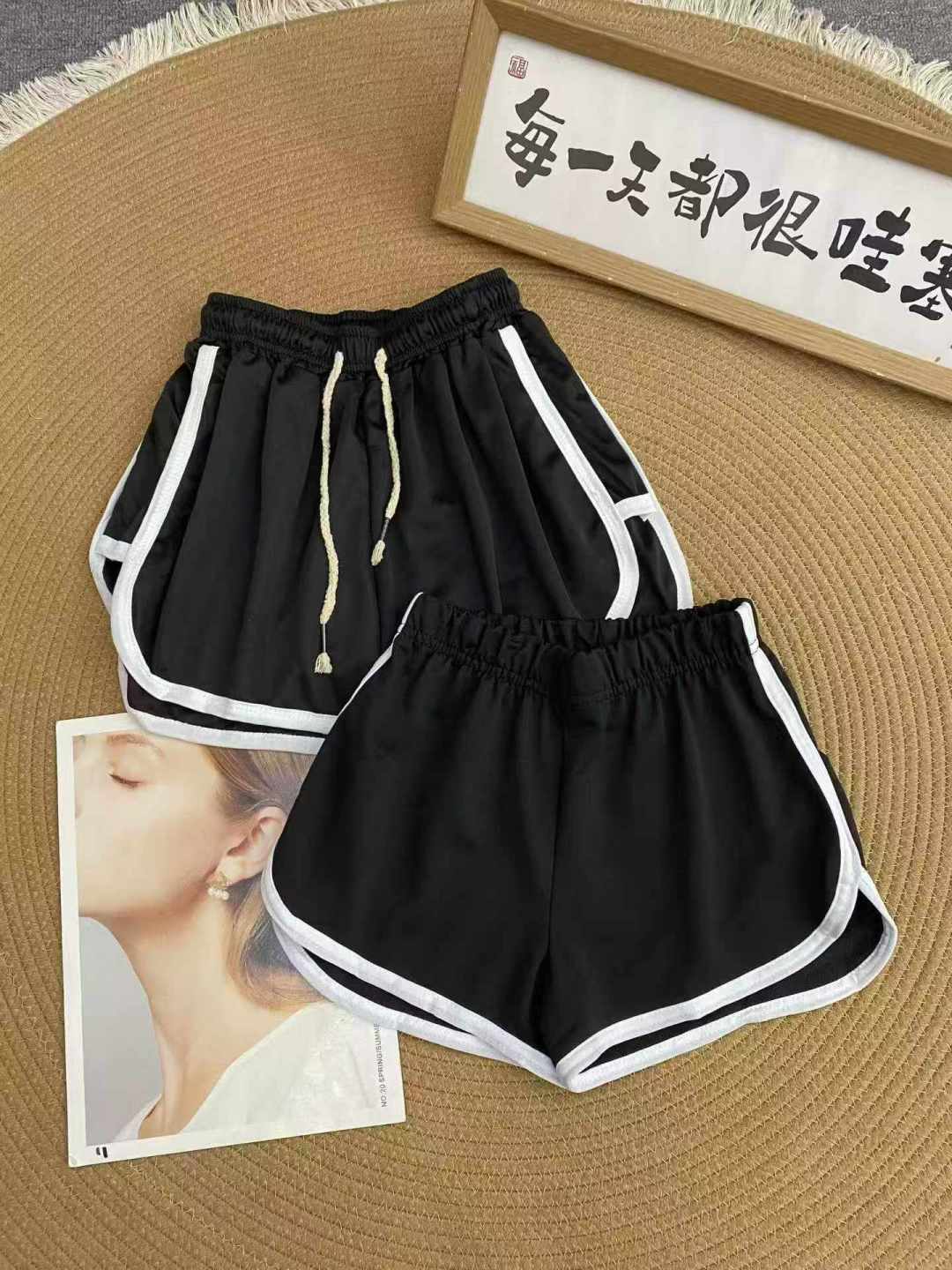 Отдых спортивные шорты с широкими ногами 988 шт. 5.8, растянутая талия, изображение 4 целых, кодовое число S - 3XL, независимая упаковка, модельная карта только для справки