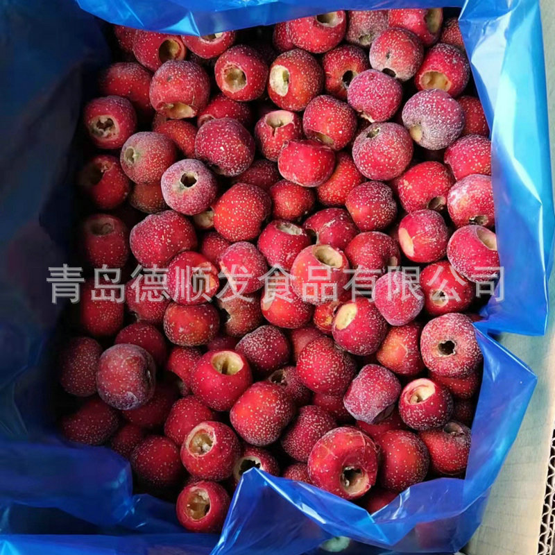 Замороженный сухой боярышник шарик свежий полый боярышник сухой - 9 кг / ящик