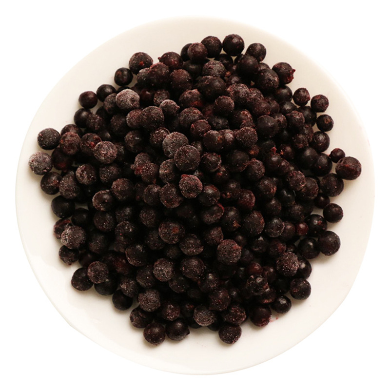 Быстро замороженный черный галлон замороженный черный галлон свежий черный уксус каштан ягоды замороженный свежий чай пекарня коммерческая оптовая торговля - А черный галлон в 1 кг мешок