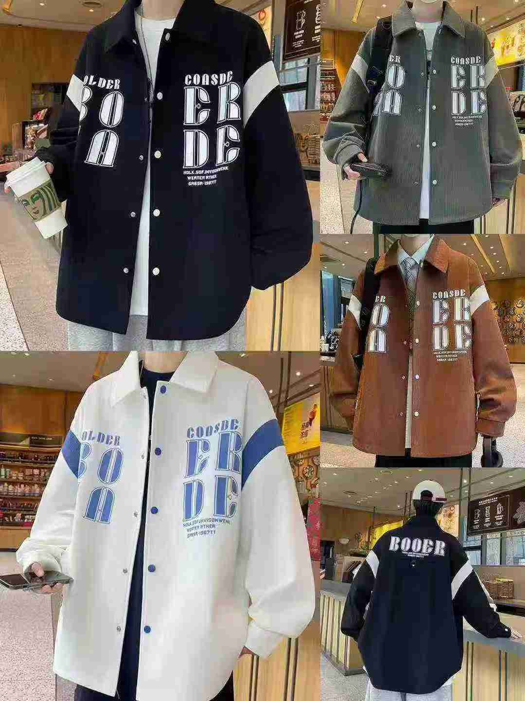 ☕ ️ Подростки Весна - осень Новый лацкан пальто Мужской весенний пиджак Красивый внешний вид рубашки с длинными рукавами пальто 20 шт. Полная очистка 19,8 юаней все два четыре цвета, код от M до 4XL, бутик независимая упаковка [празднование] [празднование] [празднование]