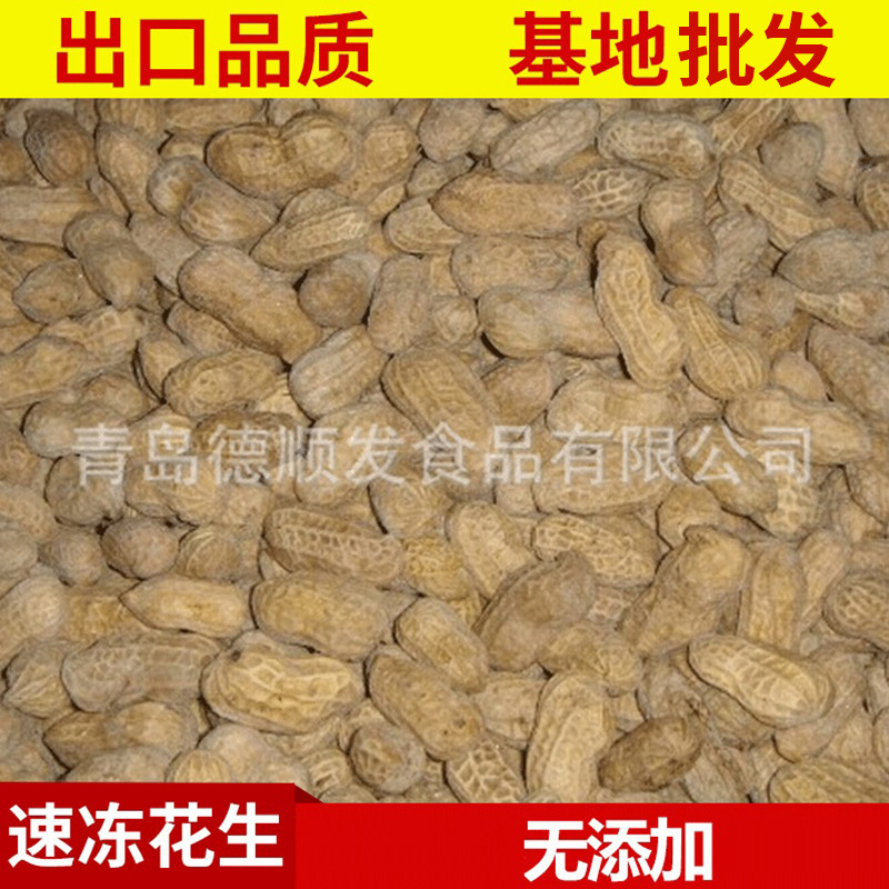 Замороженный арахис соленая вода арахис быстрозамороженный арахис скорлупа отель ресторан замороженные овощи оптовая торговля - 10 кг / контейнер