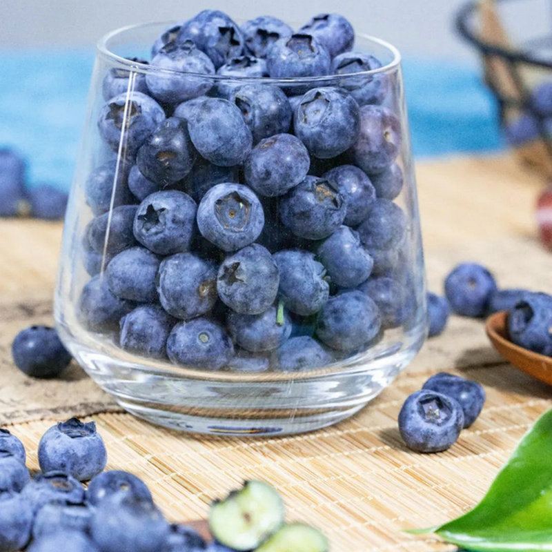 Замороженные свежие фрукты, черника, кондитерские изделия, декоративная выпечка, черничный джем, замороженная черника, 10 кг - Быстрозамороженная черника класса А