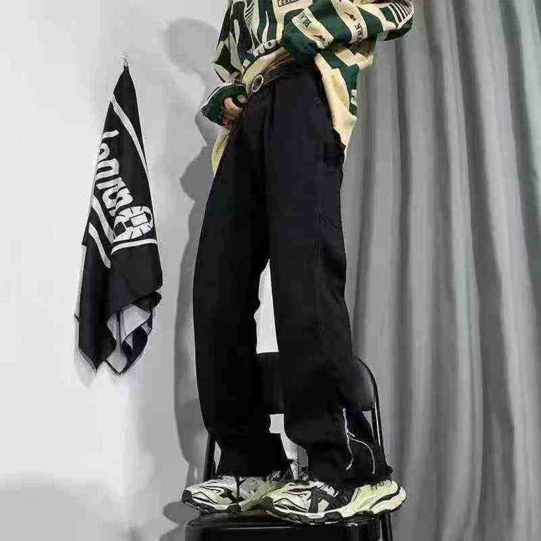 Полная очистка 9.8 Весна и осень прямой барабан шерстяные джинсы мужские брюки молния суточная серия ретро - High Street Volkswagen ins количество джинсов в комплекте 108 шт.