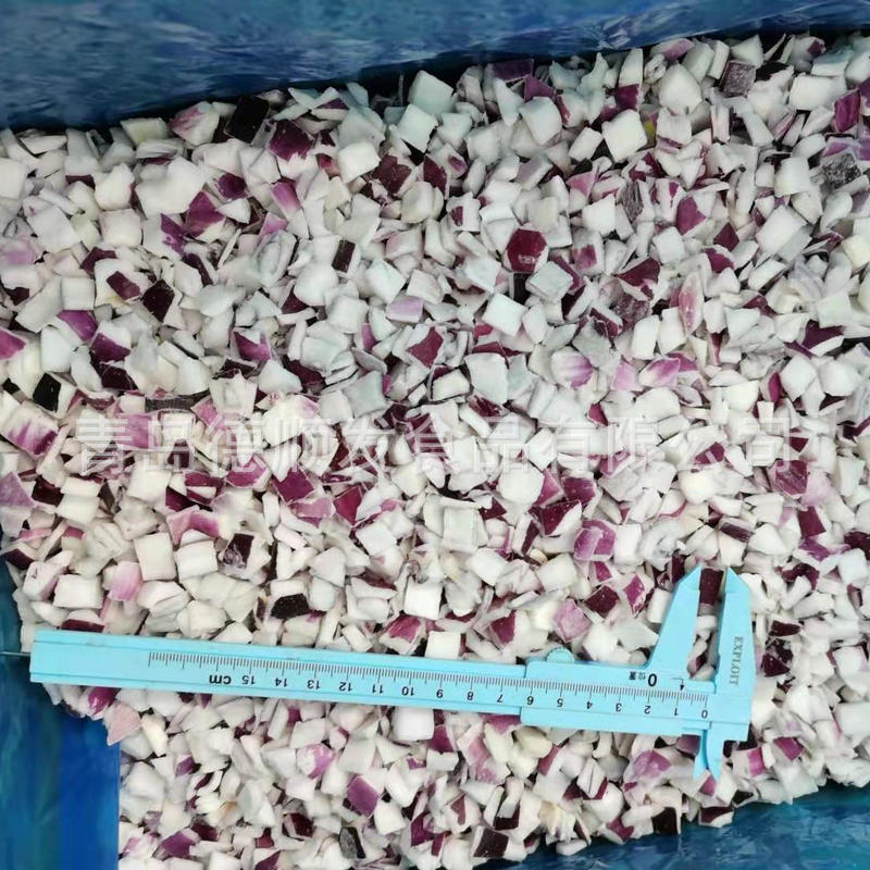 Производитель поставляет замороженный лук, замороженный лук, замороженный лук, замороженные овощи, 10 кг / коробка - 3*3mm