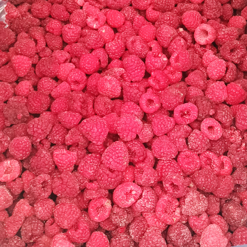 Замороженная красная малина замороженная малина завод по измельчению малины оптовый экспорт замороженная малина круглый год - Красная малина в 1 кг мешок