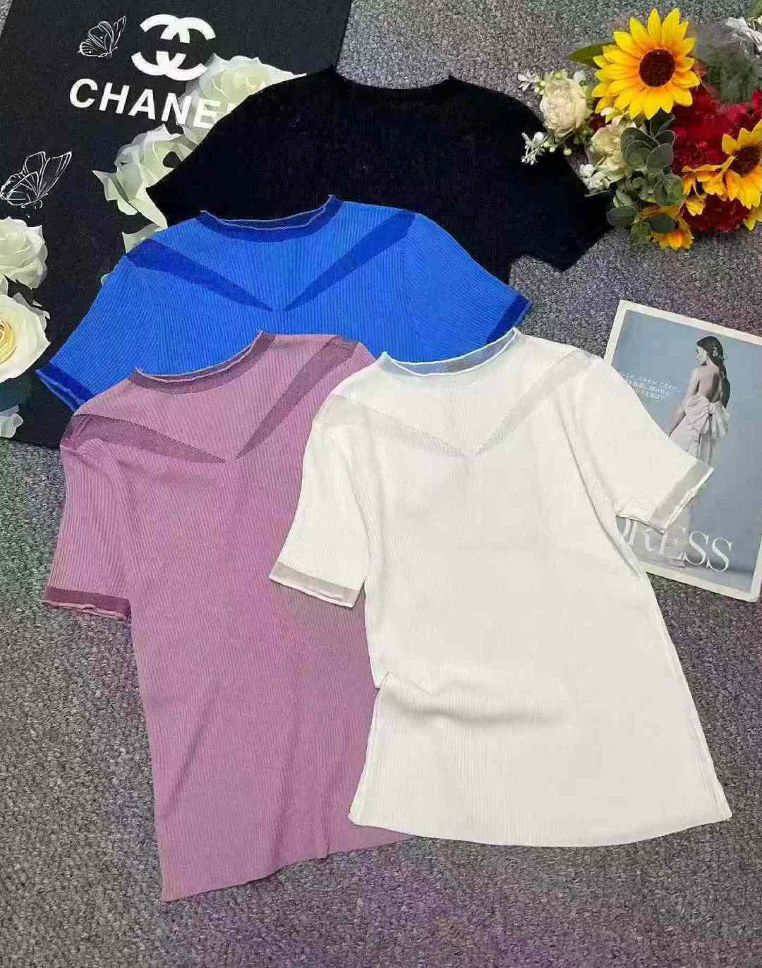 Летний новый кружевной сращивающийся эластичный ремонт демонстрирует тонкую ледяную бисер короткорукавную трикотажную рубашку, независимую упаковку, однородную ткань мягкую и удобную эластичность, 208 шт., полную чистку 5,9 юаней сверхнизкую цену секундного убийства!