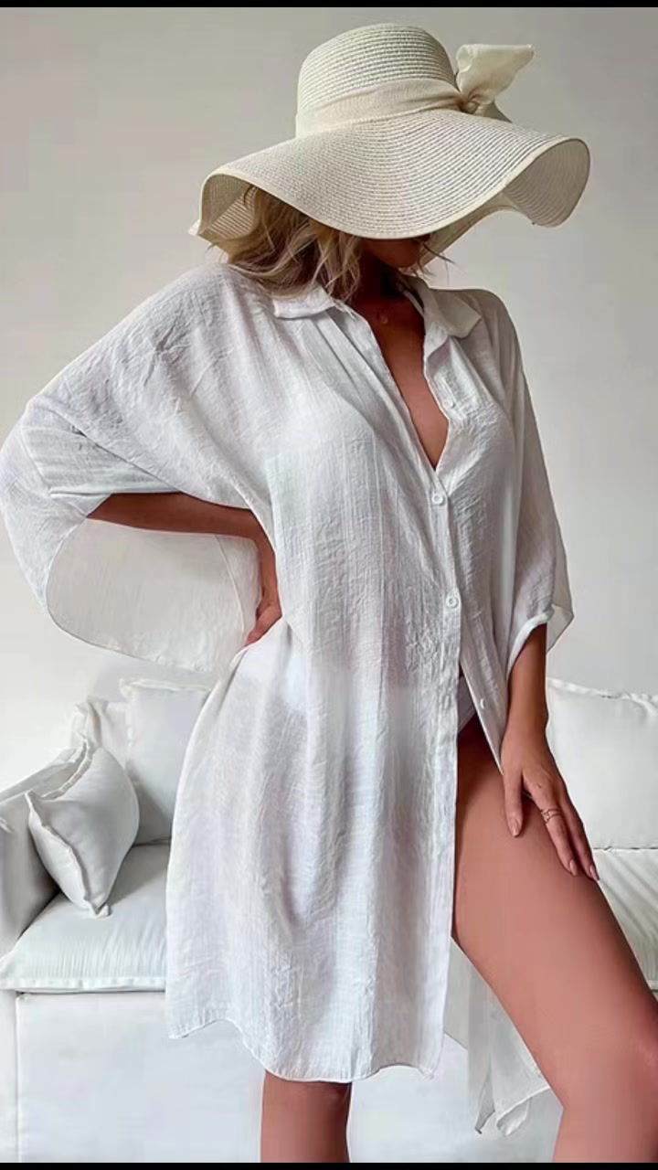 Маленькая целая женская солнцезащитная рубашка, чистая 5,8 ярда число XS один L, все 5 упаковок, высококачественная ткань, есть ткань из шифона, есть хлопчатобумажная ткань, цвет больше, версия свободная, количество около 630 штук, есть длинный, есть средняя и длинная, ткань холодная, женская рубашка, случайная доставка ➕ Один.