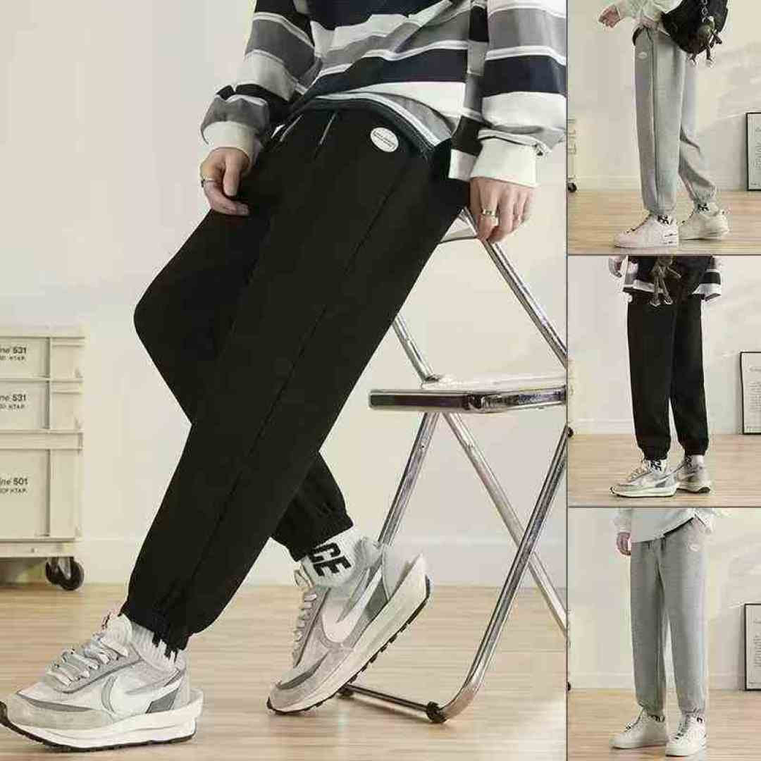 Большой размер мужские и женские брюки брюки брюки брюки брюки тренд рекреационная стопка Вафгер спорт свободный, весь 3 цвета, независимая упаковка, товары чистые, L - 18XL, 307 шт., 7,8 шт., распределение плюс 1