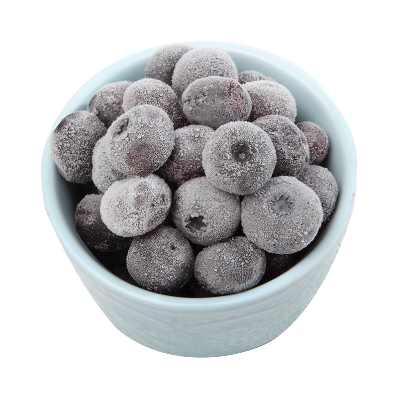 Замороженная черника А, замороженные свежие фрукты, коммерческая черника, сок, джем, сырье, ягоды. - Черника в 1 кг мешок