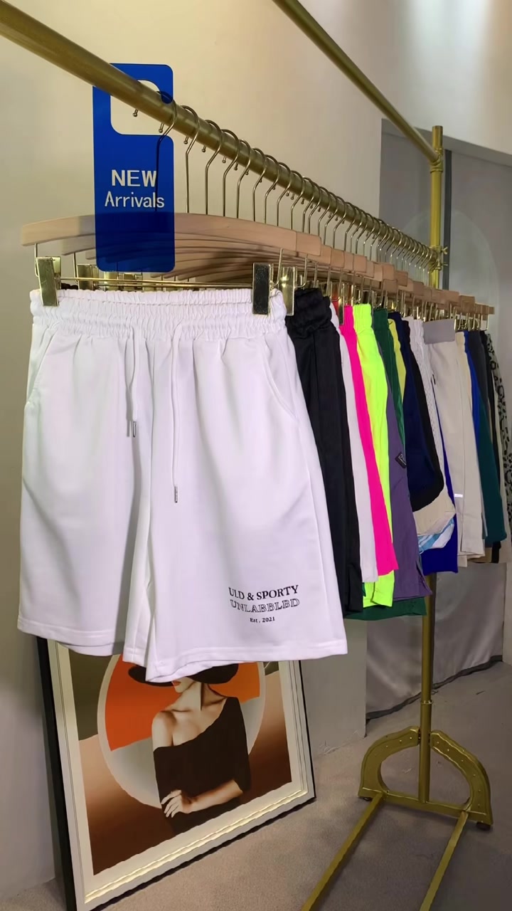 Shangxin Qing: 3.9 Летний новый модный свободный Baiji свободный дизайн шорт с растянутой талией, [любовь] около 1100 штук, небольшая целая полоса примеси, кодовое число S - 3XL, носить 80 - 150 фунтов, [666] заводские оригинальные дефекты упаковки, разделить товар плюс один