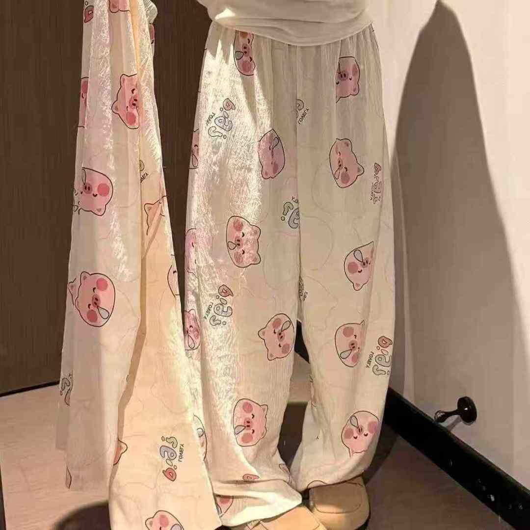 [Солнце] 7,5 юаней за 10 000 высококачественных брюк с широкими ногами! Облачный хлопок 24 цвета спот размер бедра 53 брюки длина 98 талия 31 до 140 кг бедра 68 штанов длина 100 брюк ширина талии 37 до 210 фунтов 100 шт.