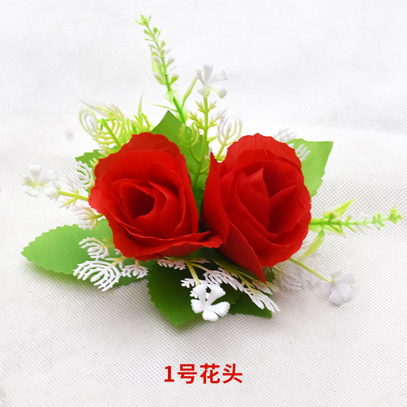 Свадебный автомобиль, декоративные принадлежности, передняя часть, цветочная крыша, свадебный автомобиль, второй автомобиль, декоративный магнит, двойной цветочный аксессуар - Магнит №1.