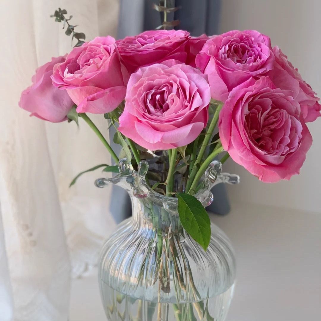 Юньнаньские цветы редкий вид Розы прямые волосы Shunfeng Почтовая гостиная Домашний офис вставка цветов - Розы фасады 10 шт. (включая 2 шт. защиты)