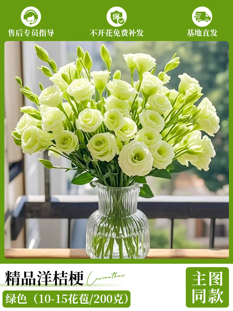 Юньнань прямые волосы вода свежие нарезанные цветы гостиная офисная ваза - [Основная карта того же пункта] бутик - апельсиновый терьер / зеленый (6 - 8 цветов + бутон / 200 кдэбон воздушный транспорт)
