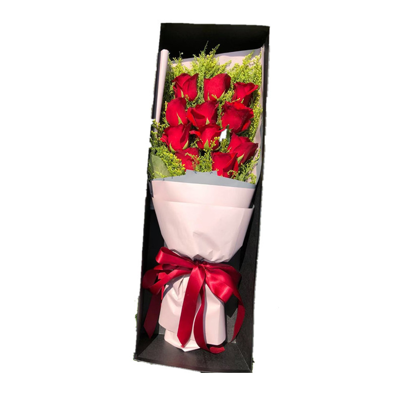 Красные розы 11 букетов на всю жизнь Цветы для любимой подруги День Рождения Семь вечеров для национального цветочного магазина - Одиннадцать красных роз на всю жизнь