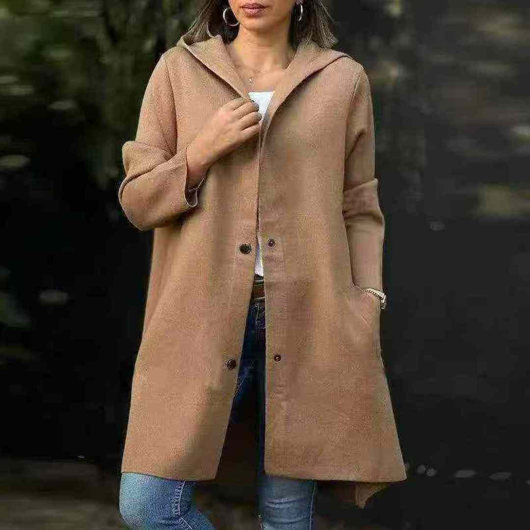 Внешнеторговая куртка с капюшоном, чистая 5,8 B88 - G384, кодовое число S 15XL, количество около 350 штук, все независимые упаковки, одна разноцветная, моющая ткань, женская одежда длинная куртка, пальто большого размера, куртка кардигана