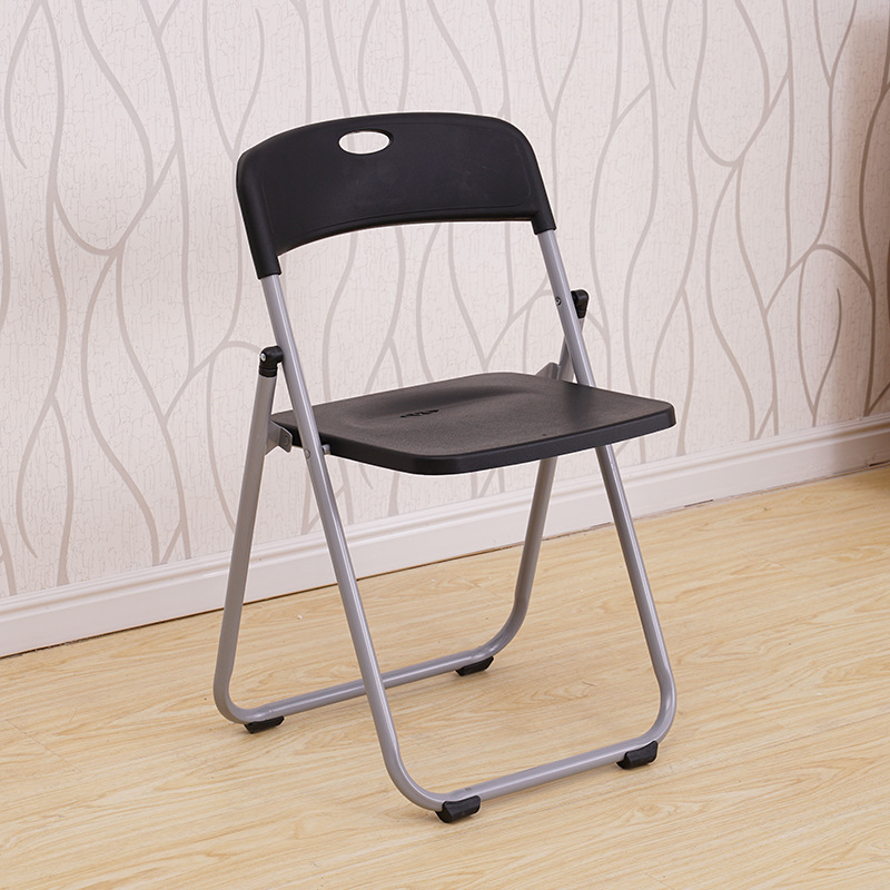 Простые складные столы Портативные учебные столы и стулья Многофункциональные столы Столы для конференций Экономичные столы на открытом воздухе - 3017 Черный (пластмассовый)